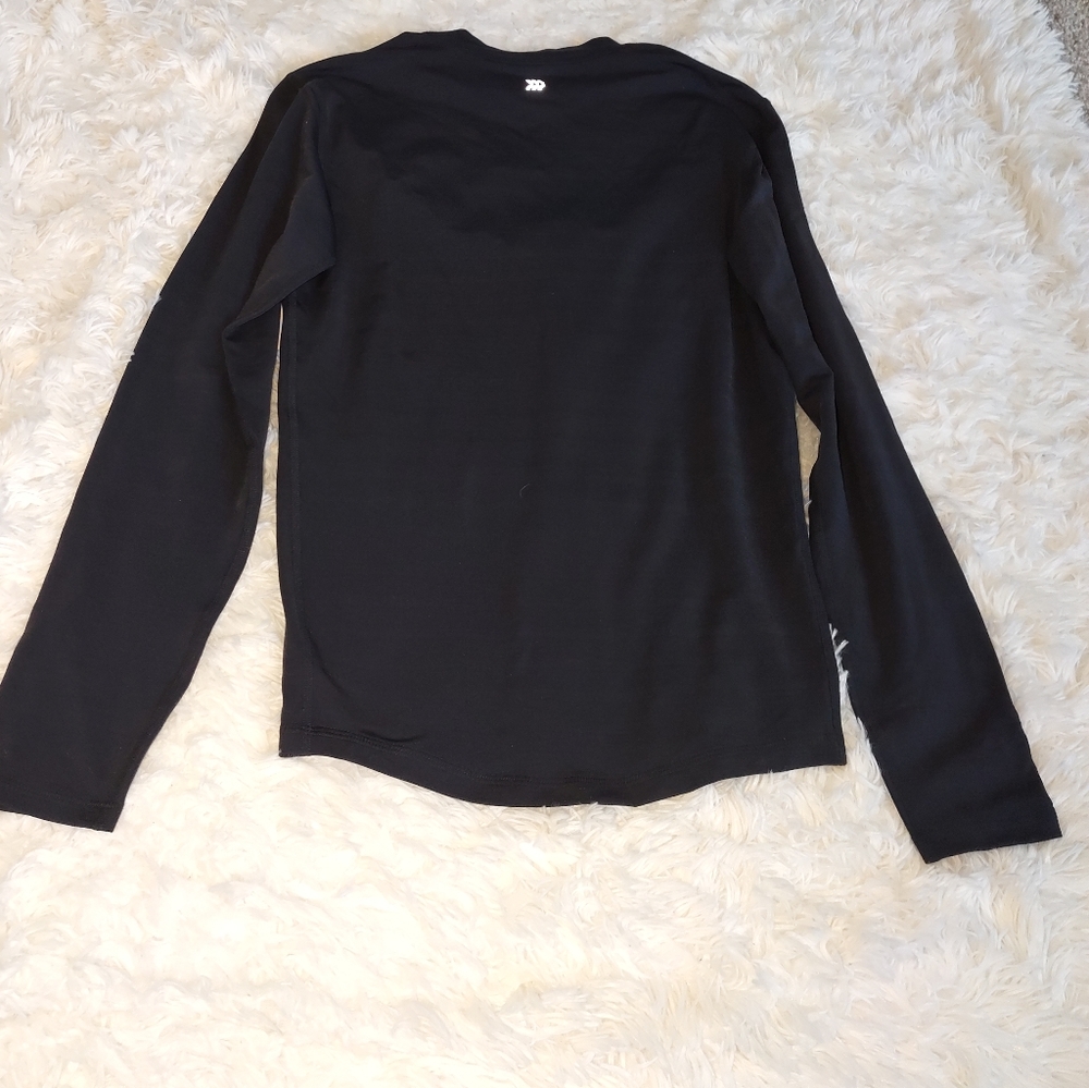 Black all in motion long sleeve top